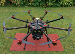 octacoptero drone de 8 rotores